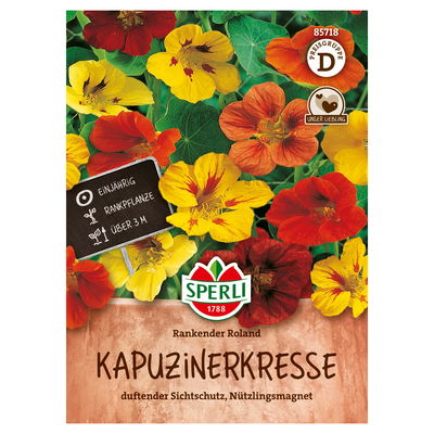 Sperli Saatgut Kapuzinerkresse 'Rankender Roland', bunt Sperli Saatgut Kapuzinerkresse 'Rankender Roland', bunt