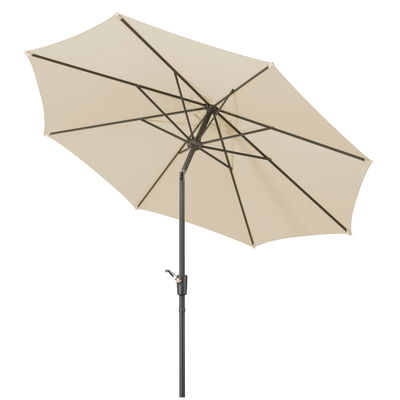 Mittelstockschirm 'Harlem', Ø ca. 270 cm, natur Mittelstockschirm 'Harlem', Ø ca. 270 cm, natur