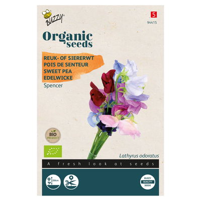 Saatgut, Edelwicke 'Spencer', rosa, lila, 2,5 g