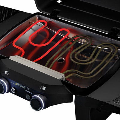 Enders Elektrogrill eUrban Pro 2 Turbo, schwarz Enders Elektrogrill eUrban Pro 2 Turbo, schwarz