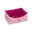 Nobby Komfort Bett eckig 'Arusha', pink, ca. 45 x 40 x 18 cm