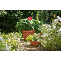 Pflanzschale 'Country Star', terrakotta, Ø 39 x H 15 cm, 9,5 Liter