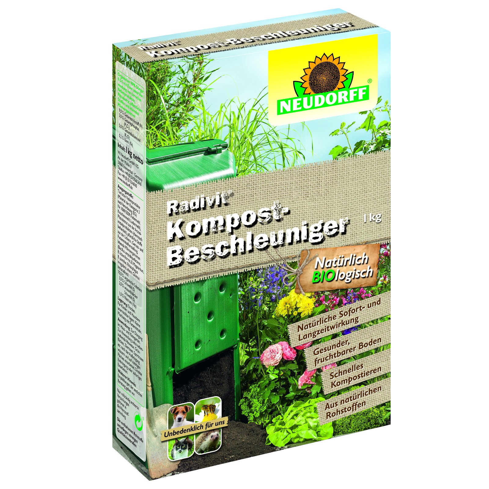 Neudorff Radivit® Kompost-Beschleuniger, 1 kg