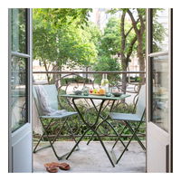Lafuma Klapptisch 'Balcony II', moos, ca. 70 x 64 x H73 cm