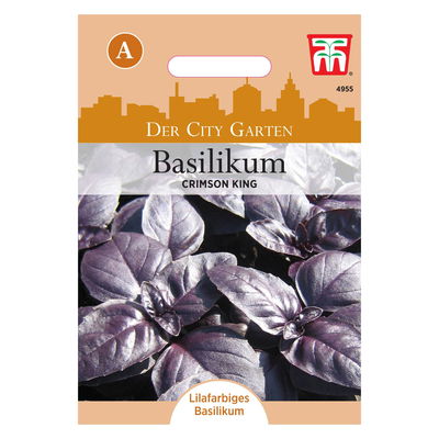 Basilikum Crimson King / essbar, lila, kräftiger Geschmack Basilikum Crimson King / essbar, lila, kräftiger Geschmack