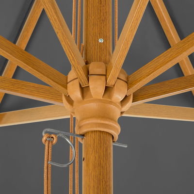 Mittelstockschirm 'Malaga', Ø ca. 300 cm