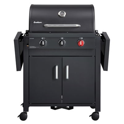 Enders Gasgrill Chicago Black 3 Turbo, matt graphit