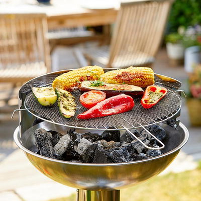 Grillgitter Matte, rund, Durchmesser ca. 48 cm, antihaftbeschichtet Grillgitter Matte, rund, Durchmesser ca. 48 cm, antihaftbeschichtet