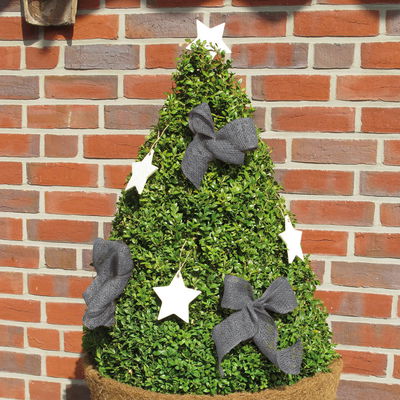 Winterschutz Deko-Juteband, stein, L300 x H6 cm Winterschutz Deko-Juteband, stein, L300 x H6 cm