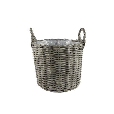 Kölle Pflanzkorb 'Mila', grau, ca. Ø 38 x H 31 cm Kölle Pflanzkorb 'Mila', grau, ca. Ø 38 x H 31 cm