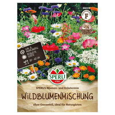 Sperli Blumensamenmischung, Wildblumenmischung 'SPERLI's Blumen-und Kräuermix' Sperli Blumensamenmischung, Wildblumenmischung 'SPERLI's Blumen-und Kräuermix'