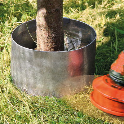 Rasenkante, silber, Höhe 12 cm, Ø 40 cm