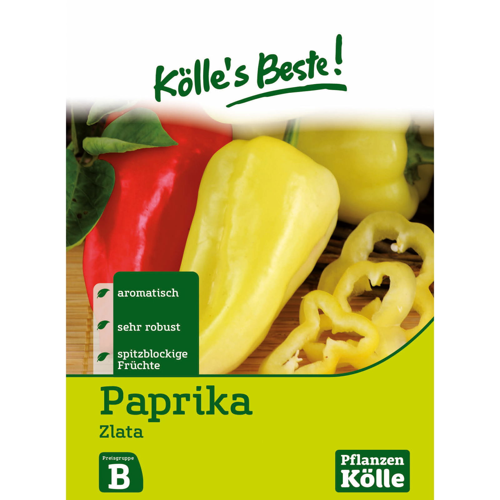 Kölle's Beste Gemüsesamen Paprika 