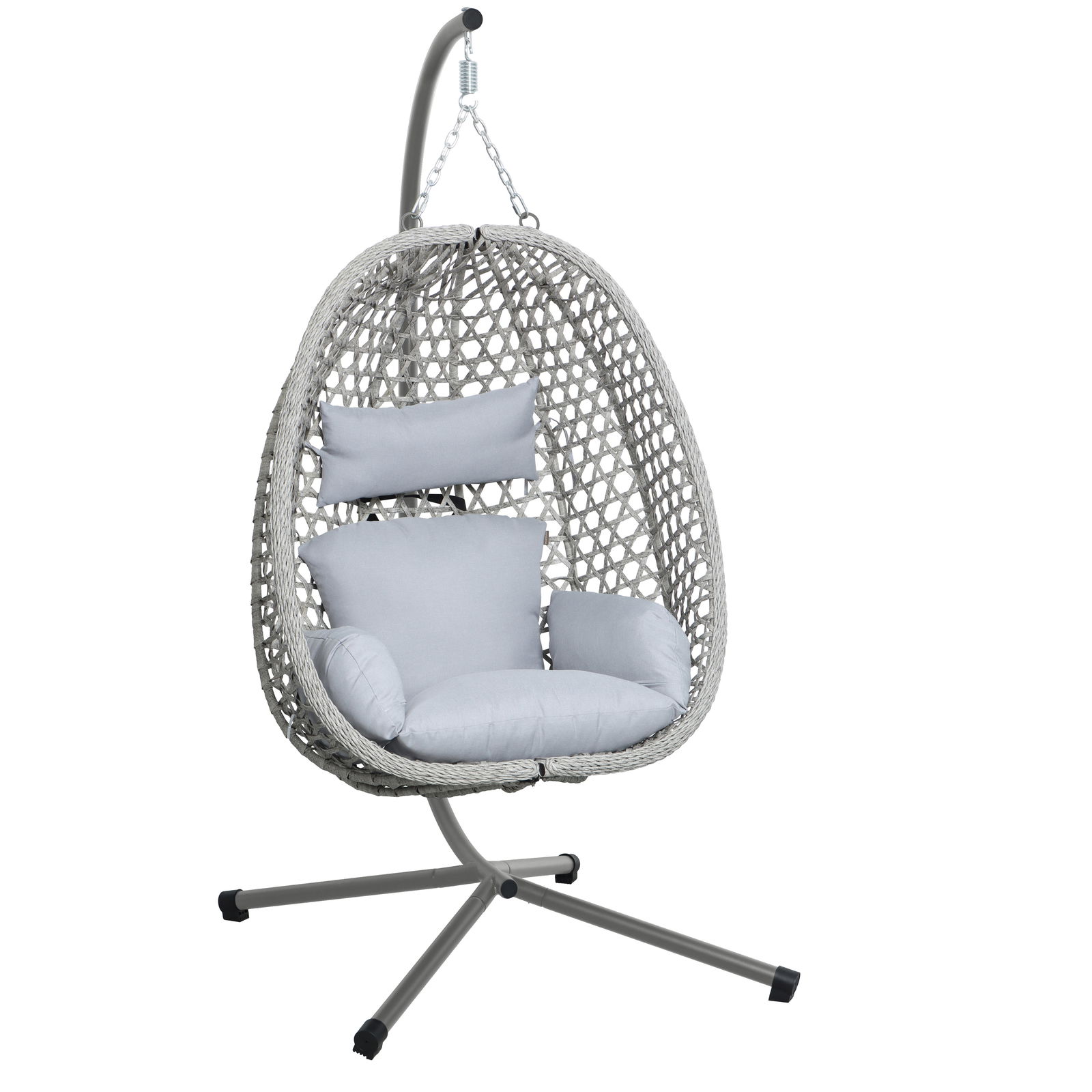 Hängesessel 'Topeka', grau