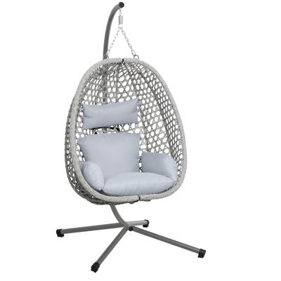 Hängesessel 'Topeka', grau