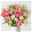 Blumenbund Tulpen 'Flash Point', 30er-Bund, rosa-weiß, inkl. gratis Grußkarte