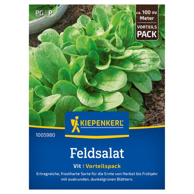 Kiepenkerl Saatgut Feldsalat 'Vit', grün