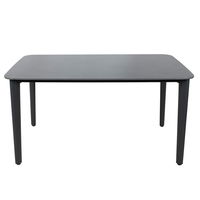 Kölle Esstisch, anthrazit, ca. 140 x 80 x H 74 cm