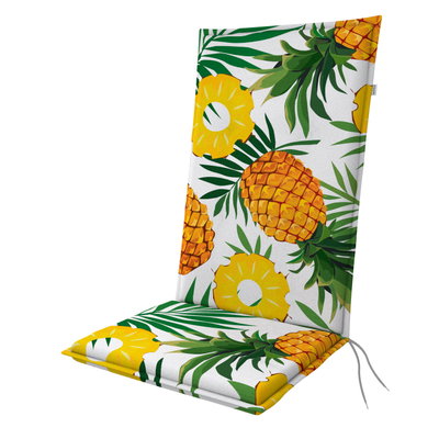 Doppler Hochlehnerauflage 'Ananas', ca. 119 x 48 cm