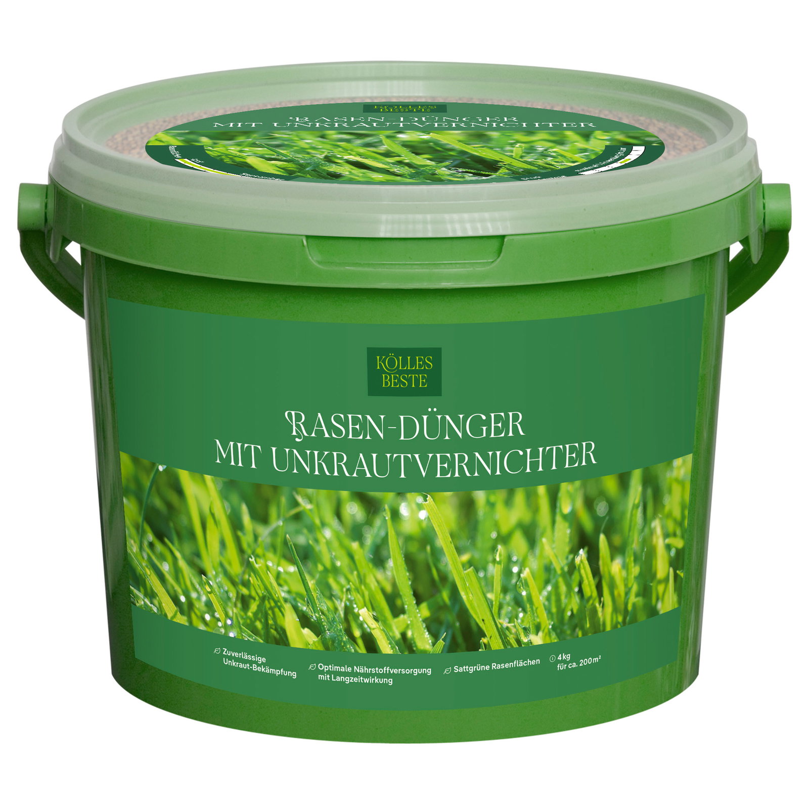 Kölles Beste Rasendünger mit Unkrautvernichter, 4 kg Kölles Beste Rasendünger mit Unkrautvernichter, 4 kg
