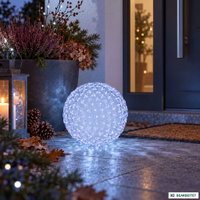 LED Kugel 'Sterne', kaltweiß, ca. Ø 25 cm LED Kugel 'Sterne', kaltweiß, ca. Ø 25 cm
