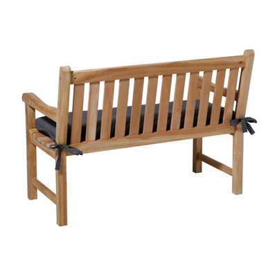 Bankauflage 'Panama', grau, ca. 150 x 48 cm