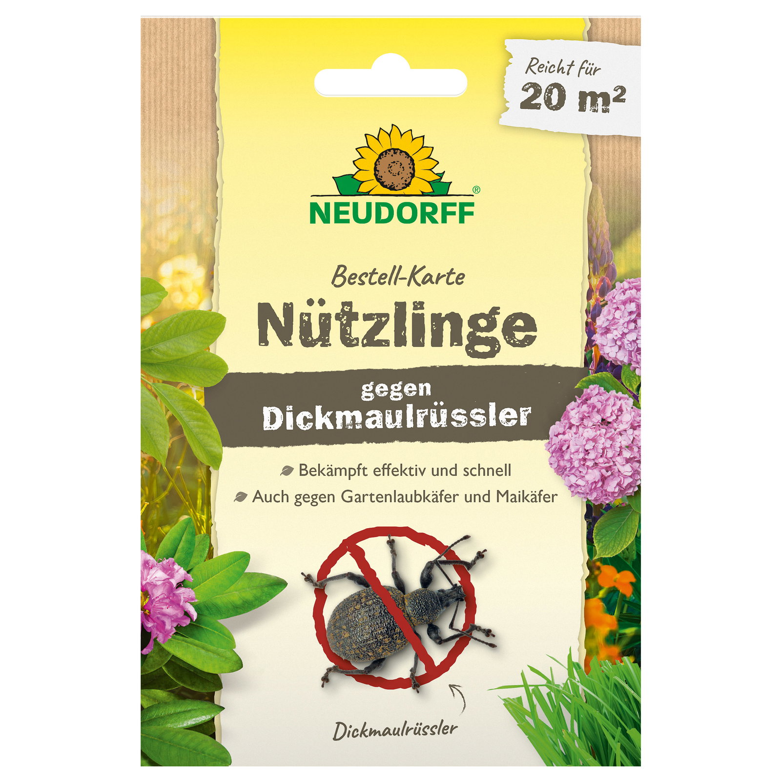 Neudorff Bestell-Set Nützlinge gegen Dickmaulrüssler, 10 Mio Stück Neudorff Bestell-Set Nützlinge gegen Dickmaulrüssler, 10 Mio Stück