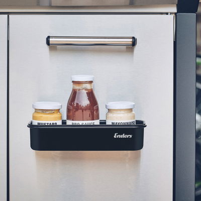 Enders Gewürzhalter 'Grill Mags', schwarz, Stahl, 5,5 x 23,5 x 11 cm Enders Gewürzhalter 'Grill Mags', schwarz, Stahl, 5,5 x 23,5 x 11 cm