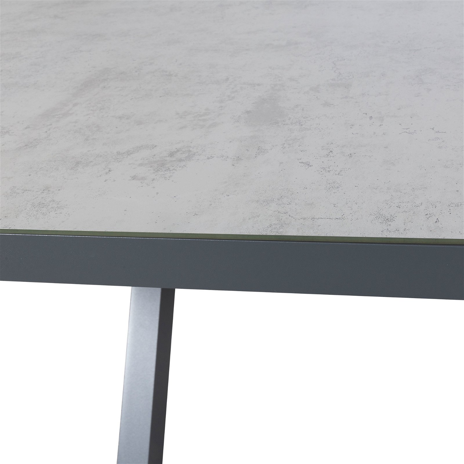 Tisch 'Westerland', grau, ca. 205 x 100 x H74 cm