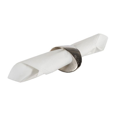 Serviettenring Living, 8er-Set, Aluminium, Silber, 5,5 x 7,0 x 3,5 cm Serviettenring Living, 8er-Set, Aluminium, Silber, 5,5 x 7,0 x 3,5 cm