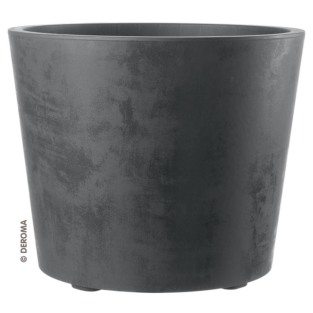 Pflanztopf 'Millenium', anthrazit, ca. Ø 59 x H 49 cm