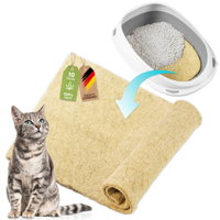 Rohrschneider Clean Cat Hanfmatte, 10er-Set, ca. 33 x 40 x H0,5 cm Rohrschneider Clean Cat Hanfmatte, 10er-Set, ca. 33 x 40 x H0,5 cm