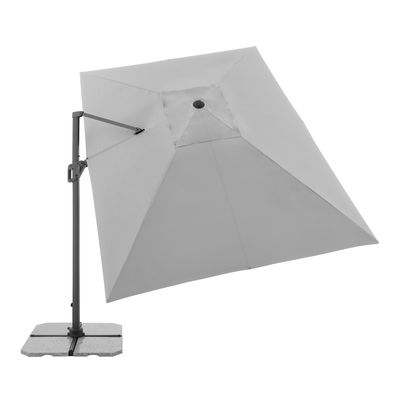 Pendelschirm 'Ravenna HFX', hellgrau, 340 x 270 cm