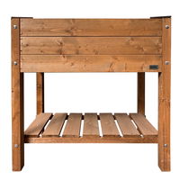 Kiefer-Hochbeet 'Emma' inkl. Wurzeltuch, FSC®-Holz, ca. 78 x 40 x 78 cm