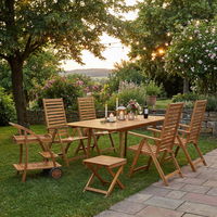 Kölle Holzgruppe 'Frankfurt', 7tlg., braun