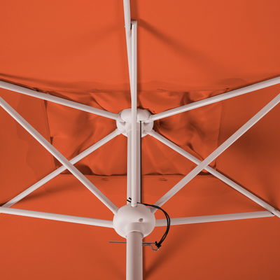 Mittelstockschirm 'Oslo', terrakotta, ca. 300 x 200 cm