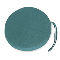 Kölles Beste Sitzkissen 'Twist', petrol, ca. Ø 38 cm