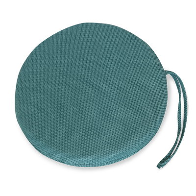 Kölles Beste Sitzkissen 'Twist', petrol, ca. Ø 38 cm