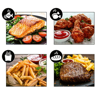 Heißluft-Fritteuse 'Cuisine Edition', schwarz, 4,5 Liter Heißluft-Fritteuse 'Cuisine Edition', schwarz, 4,5 Liter