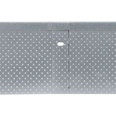 Rasenkante 'Noppen', verzinkt, H13 x L118 cm Rasenkante 'Noppen', verzinkt, H13 x L118 cm