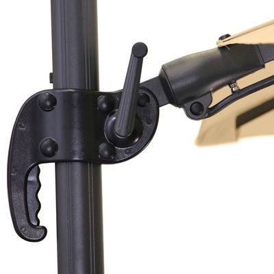 Sonnenschirm 'Rhodos eco TWIST', ca. 270 x 270 cm Sonnenschirm 'Rhodos eco TWIST', ca. 270 x 270 cm