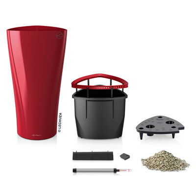 Lechuza 'Delta 40', scarlet-rot, ca. 39 x H 75,5 cm