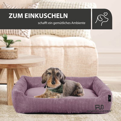 Rohrschneider Hundebett 'Coon', altrosa, ca. 60 x 40 cm Rohrschneider Hundebett 'Coon', altrosa, ca. 60 x 40 cm