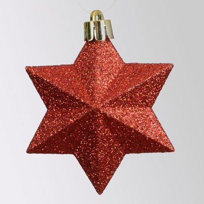 Sterne, 12er-Set, weihnachtsrot, ca. B 9 x H 12 cm Sterne, 12er-Set, weihnachtsrot, ca. B 9 x H 12 cm