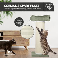 Rohrschneider Kratzbaum XXL Cord, Gr. 1, salbei, Höhe ca. 107 cm Rohrschneider Kratzbaum XXL Cord, Gr. 1, salbei, Höhe ca. 107 cm