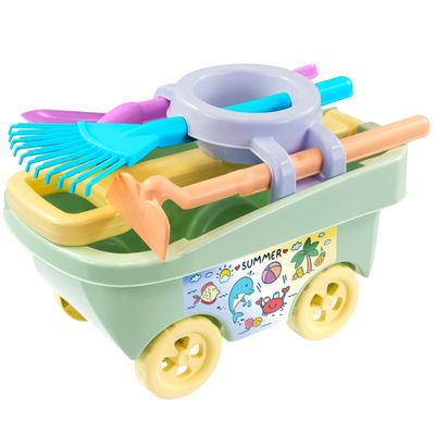 Bollerwagen mit Gartengeräten für Kinder Bollerwagen mit Gartengeräten für Kinder