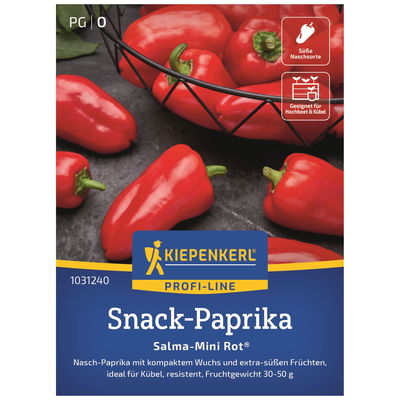 Kiepenkerl Saatgut Paprika 'Salma-Mini Rot®', rot Kiepenkerl Saatgut Paprika 'Salma-Mini Rot®', rot