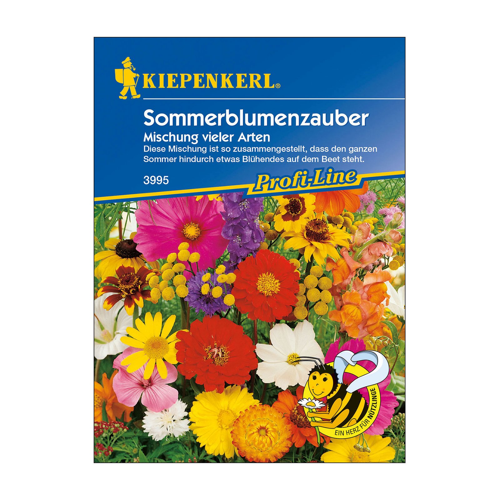 Blumensamen-Mix, Sonnenblumen 'Sonnenblumenzauber', gelb & rot