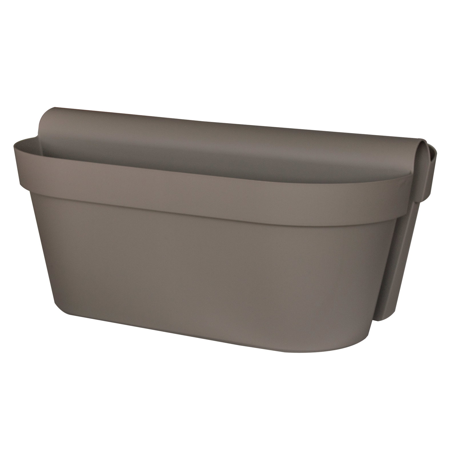 Euro 3 Plast Balkon-Hängekasten 'Be Up Duo', taupe, ca. 50 x 33 x H 23 cm Euro 3 Plast Balkon-Hängekasten 'Be Up Duo', taupe, ca. 50 x 33 x H 23 cm