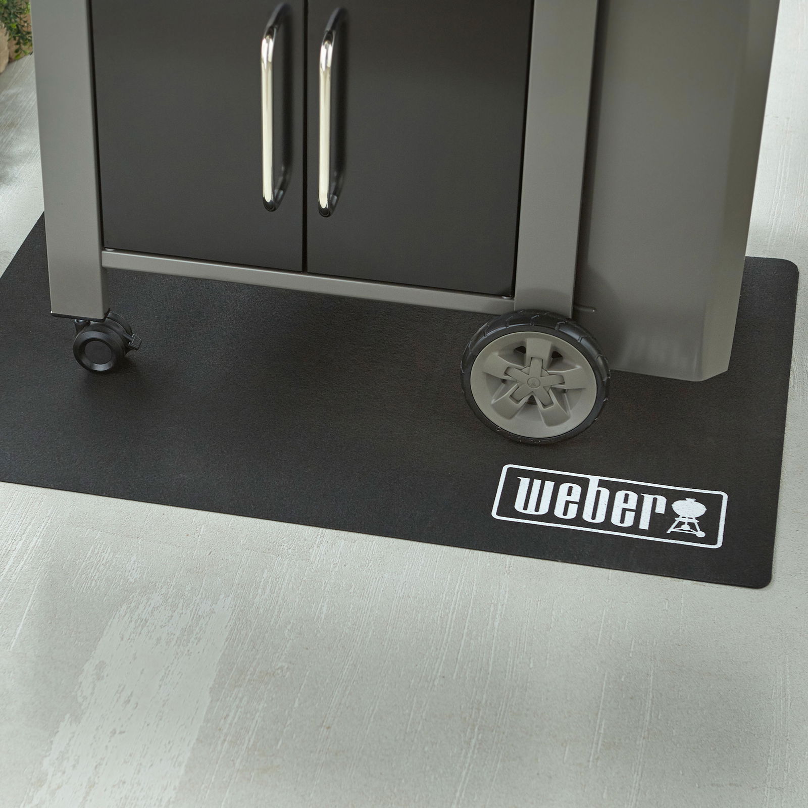 Weber Grillmatte, 80 x 120 cm, aus Kunststoff, rutschfest